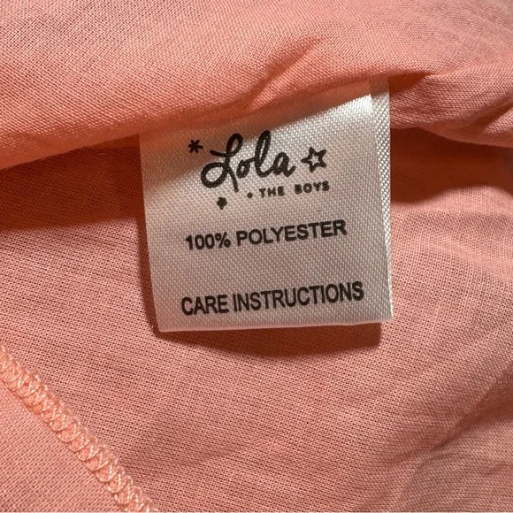 Lola + The Boys Sequin Strawberry Birthday Cake Pink Dress size 4 NWT - Picture 13 of 15